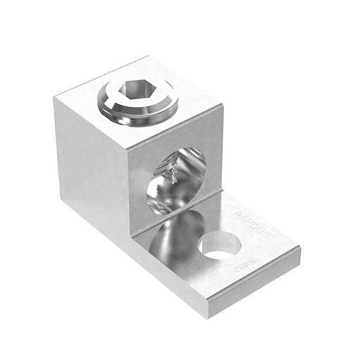 Panduit LAMA350-38-QY | Aluminum Mechanical Lug with Hole and 1 Barrel