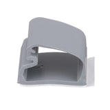 Panduit LC10-A-L8 Latching Clip, Adhesive, .93 (23.6mm) Square Inch Bundle