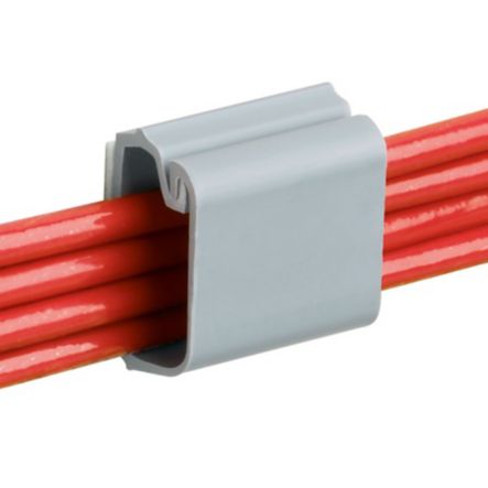 Panduit LC10-A-L8 Latching Clip, Adhesive, .93 (23.6mm) Square Inch Bundle