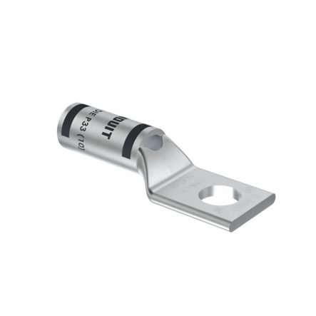 Panduit LCA2-56-Q | Pan-Lug LCA2-56-Q Comp. Lug, 2, Tin Plt Copper, Strt, One 0.31" Stud, PK25