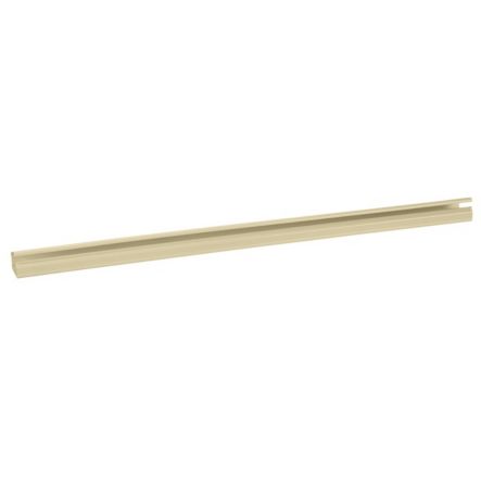 Panduit LD10EI10-A LD10 Low Voltage 1-piece Single Channel Raceway With Adhesive 10FT., Electric Ivory