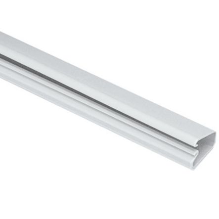 Panduit LD3WH10-A LD3 Low Voltage 1-piece Single Channel Raceway With Adhesive 10FT., White