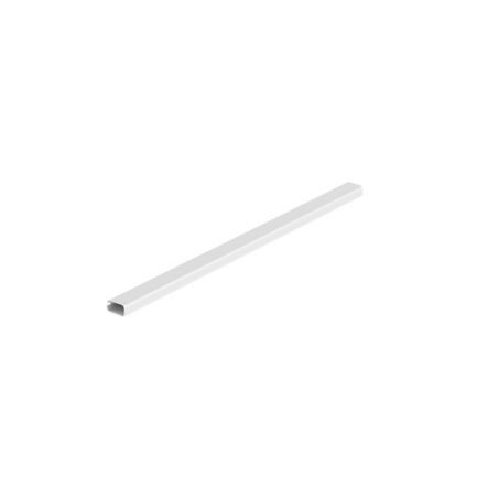 Panduit LD3WH8-A | LD3 Low Voltage 1-piece Single Channel Raceway With Adhesive 8FT., White