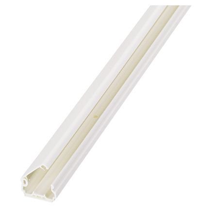 Panduit LDPH5WH6-A | LDPH5 Hinged, 2-piece Power Rated Raceway With Adhesive 6FT., White
