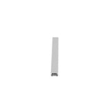Panduit LDPH5WH8-A LDPH5 Hinged, 2-piece Power Rated Raceway With Adhesive 8FT., White
