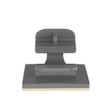 Panduit LWC25-A-C14 Latching Wire Clip, Adhesive, .25"; (6.4mm) Bundle, Gray, Pack of 100