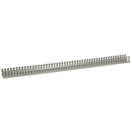 Panduit MC37X75IG2 Slotted Metric Duct, PVC, 37mm x 75mm x 2M, Light Gray