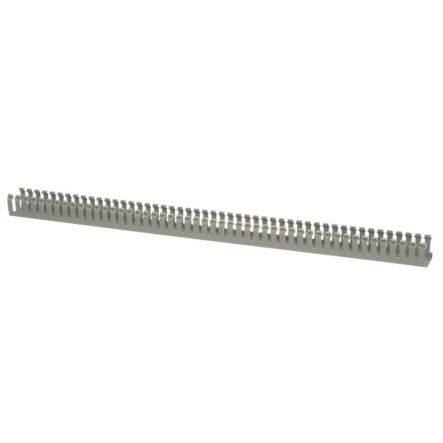 Panduit MC37X75IG2 Slotted Metric Duct, PVC, 37mm x 75mm x 2M, Light Gray