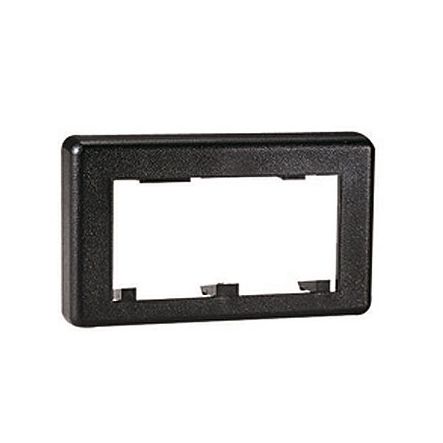 Panduit MFFPEBL | Faceplate Extender, Modular Furniture, Black