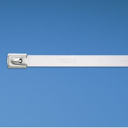 Panduit MLT10H-LP316 | Pan-Steel MLT10H-LP316 Cable Tie, SS 316, Natural, Heavy, 10" Dia., PK50