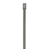 Panduit MLT1S-CP | Pan-Steel MLT1S-CP Cable Tie, SS 304, Standard, 1" Dia., PK100