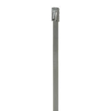 Panduit MLT1S-CP | Pan-Steel Cable Tie, SS 304, Standard, 1" Dia., PK100