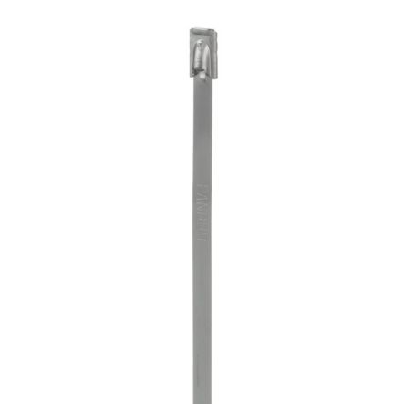 Panduit MLT2.7S-CP | Pan-Steel MLT2.7S-CP Cable Tie, SS 304, Standard, 2.7" Dia., PK100