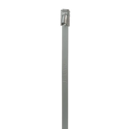 Panduit MLT2S-CP | Pan-Steel Cable Tie, SS 304, Standard, 2" Dia., PK100