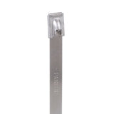 Panduit MLT4H-LP | Pan-Steel MLT4H-LP Cable Tie, SS 304, Heavy, 4" Dia., PK50