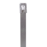 Panduit MLT4H-LP | Pan-Steel MLT4H-LP Cable Tie, SS 304, Heavy, 4" Dia., PK50