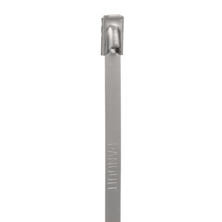 Panduit MLT4S-CP | Pan-Steel MLT4S-CP Cable Tie, SS 304, Standard, 4" Dia., PK100