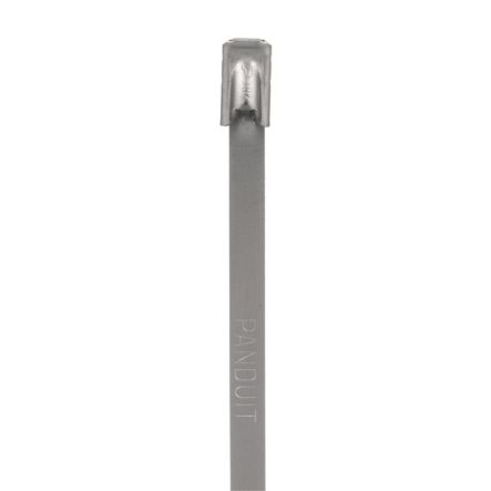 Panduit MLT4S-CP | Pan-Steel MLT4S-CP Cable Tie, SS 304, Standard, 4" Dia., PK100
