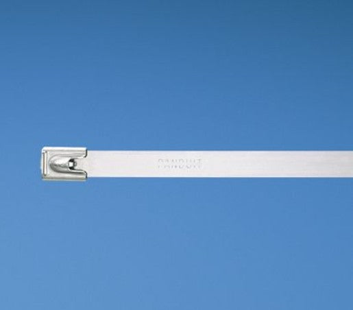 Panduit MLT6LH-LP | Pan-Steel Cable Tie, SS 304, Natural, Light Heavy, 6" Dia., Pack 50