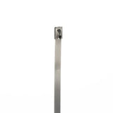 Panduit MLT8H-LP | Pan-Steel MLT8H-LP Cable Tie, SS 304, Heavy, 8" Dia., PK50