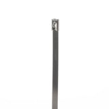 Panduit MLT8H-LP | Pan-Steel MLT8H-LP Cable Tie, SS 304, Heavy, 8" Dia., PK50
