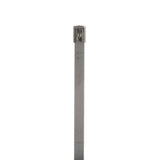 Panduit MLT8H-LP | Pan-Steel MLT8H-LP Cable Tie, SS 304, Heavy, 8" Dia., PK50