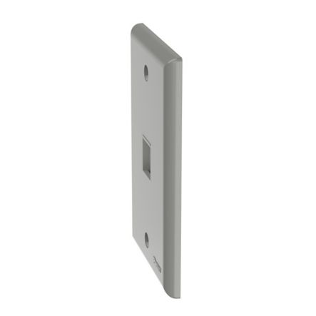 Panduit NK1FNIG | NetKey Faceplate, 1-Port, International Gray