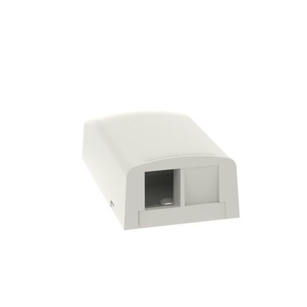 Panduit NK2BXIW-A | NK 2-Port Surface Mount Box, Off White