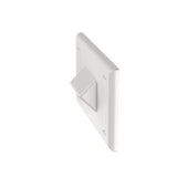 Panduit NK2HSFWHY | NetKey Faceplate, 2-Port, Horizontal, Sloped, White, Labels