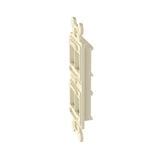 Panduit NK4106MFEI | NK 4-Port screw mount 106 Duplex module frame, Electric Ivory