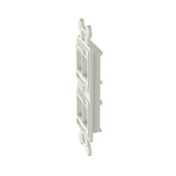 Panduit NK4106MFIW | NK 4-Port screw mount 106 Duplex module frame, Off White