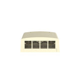 Panduit NK4BXEI-AY | NK 4-Port Surface Mount Box, Electric Ivory