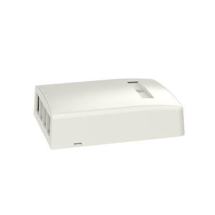 Panduit NK4BXIW-AY | NK 4-Port Surface Mount Box, Office White