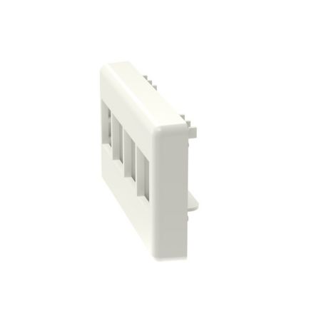Panduit NK4MFIW | NK 4-Port, Modular Furniture Faceplate, Off White