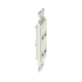 Panduit NK4RMFIW NK 4-Port, Screw Mount module frame, Off White