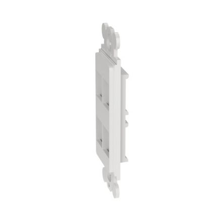 Panduit NK4RMFWH NK 4-Port, Screw Mount module frame, White