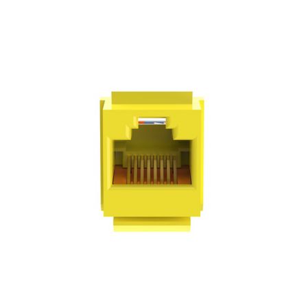 Panduit NK5E88MYLY | NK Category 5e leadframe Jack module, Yellow