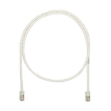 Panduit NK5EPC5Y | NetKey Copper Patch Cord, Category 5e, UTP Cable, Off White Jacket, 5 Feet