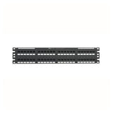 Panduit NK5EPPG48Y | NetKey Cat 5e Punchdown Panel, Flat, 48-Port