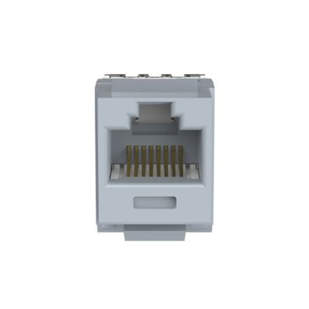 Panduit NK688MIG-Q | NetKey Cat 6 Punchdown Jack, Int'l Gray - Pack of 25