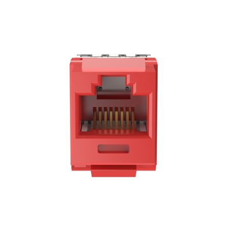 Panduit NK688MRD | NK Category 6 punchdown Jack module, Red
