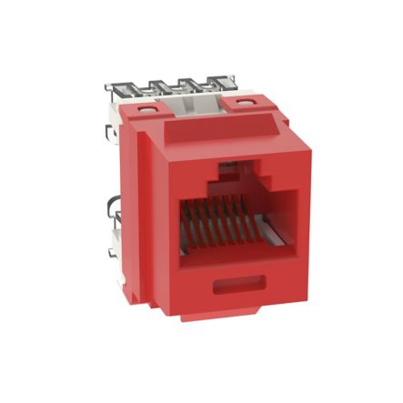 Panduit NK688MRD | NK Category 6 punchdown Jack module, Red