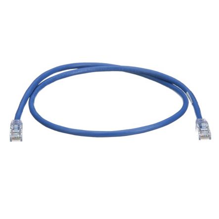 Panduit NK6PC3BUY | Netkey Cat 6 24 Awg Utp Patch Cord, 3 Ft, Blue