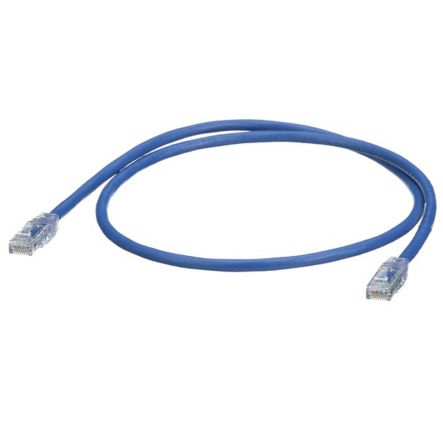 Panduit NK6PC3BUY | Netkey Cat 6 24 Awg Utp Patch Cord, 3 Ft, Blue