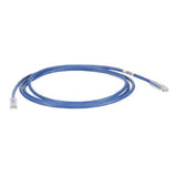 Panduit NK6PC7BUY | NetKey Cat 6 24 AWG UTP Patch Cord, 7 ft, Blue