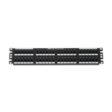 Panduit NK6PPG48Y | Cat 6 Punchdown Keystone Patch Panel, 48 Port