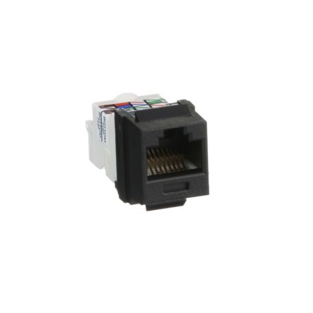 Panduit NK6TMBL | UTP RJ45 Cat 6 Keystone Jack Module, Black