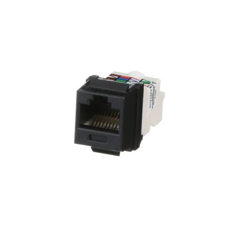 Panduit NK6TMBL | UTP RJ45 Cat 6 Keystone Jack Module, Black