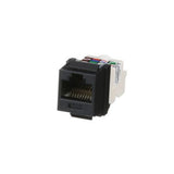 Panduit NK6TMBL | UTP RJ45 Cat 6 Keystone Jack Module, Black