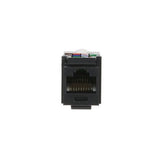 Panduit NK6TMBL | UTP RJ45 Cat 6 Keystone Jack Module, Black